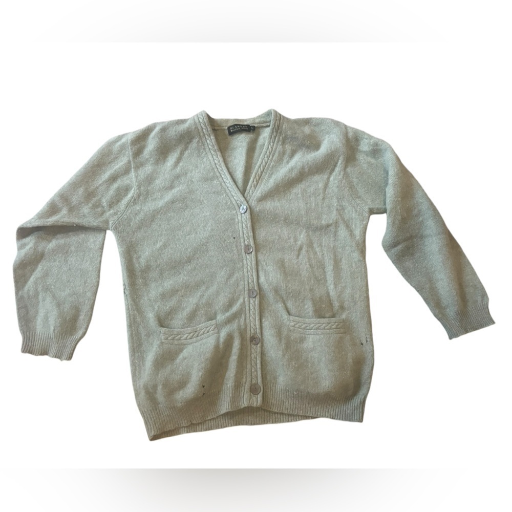 Blarney Woolen Mills size Large some defects as shown in photos Lambs Wool